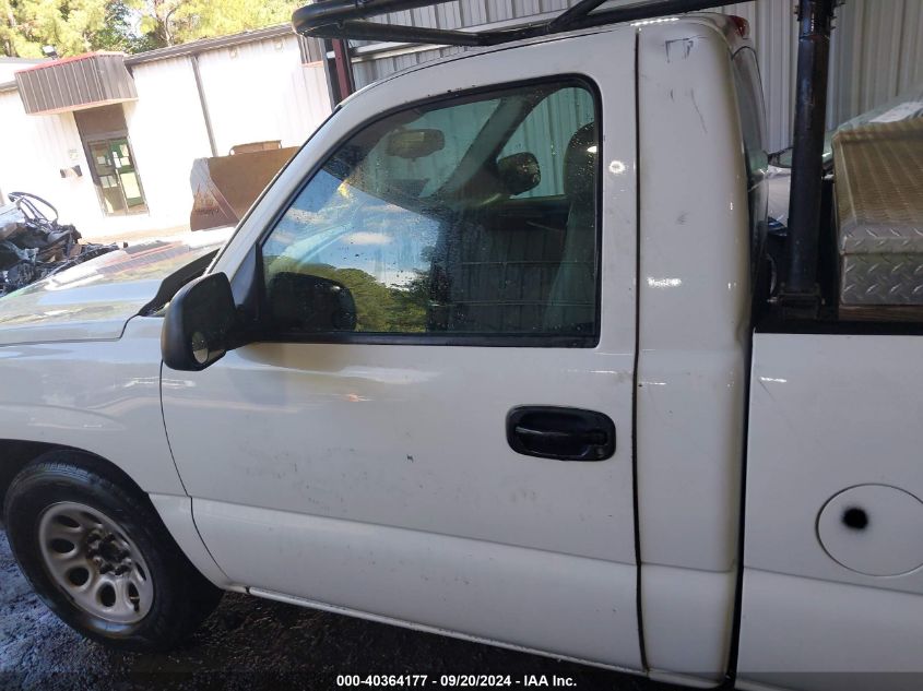 2006 Chevrolet Silverado 1500 Work Truck VIN: 1GCEC14X76Z111062 Lot: 40364177