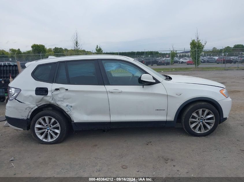 2014 BMW X3 xDrive28I VIN: 5UXWX9C53E0D17491 Lot: 40364212