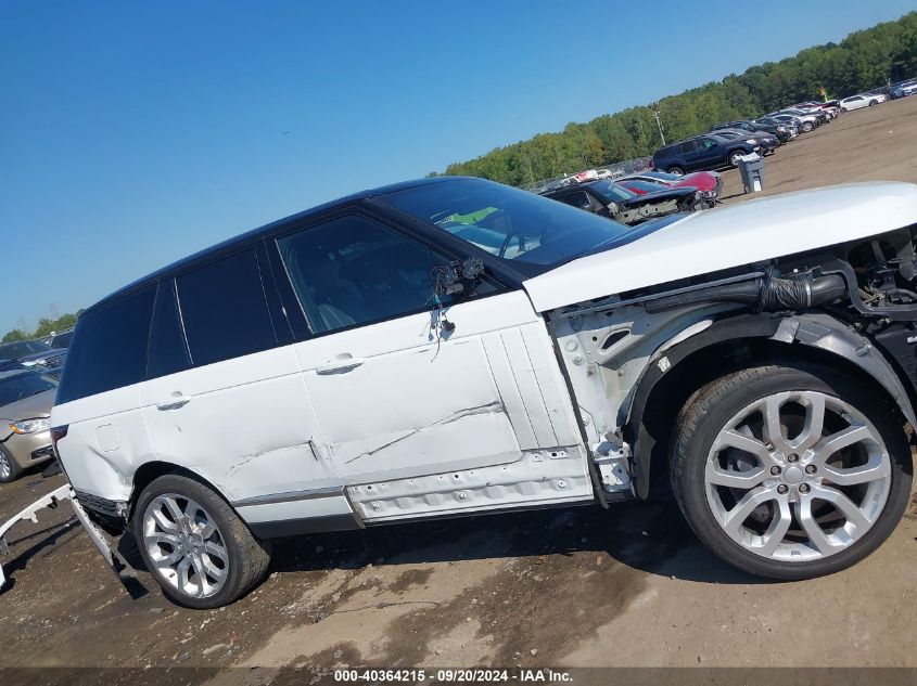 2016 Land Rover Range Rover 5.0L V8 Supercharged VIN: SALGS2EF9GA253901 Lot: 40364215