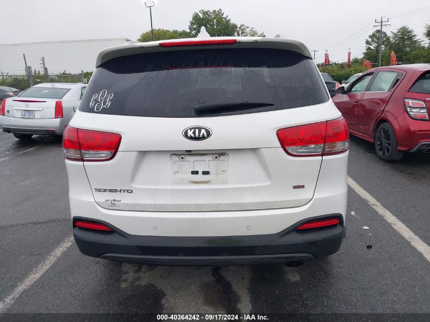 2016 Kia Sorento Lx/L VIN: 5XYPG4A34GG053346 Lot: 40364242