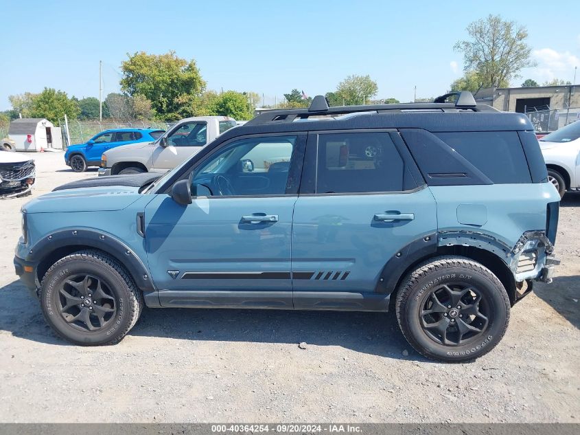 2021 Ford Bronco Sport First Edition VIN: 3FMCR9F97MRA50876 Lot: 40364254