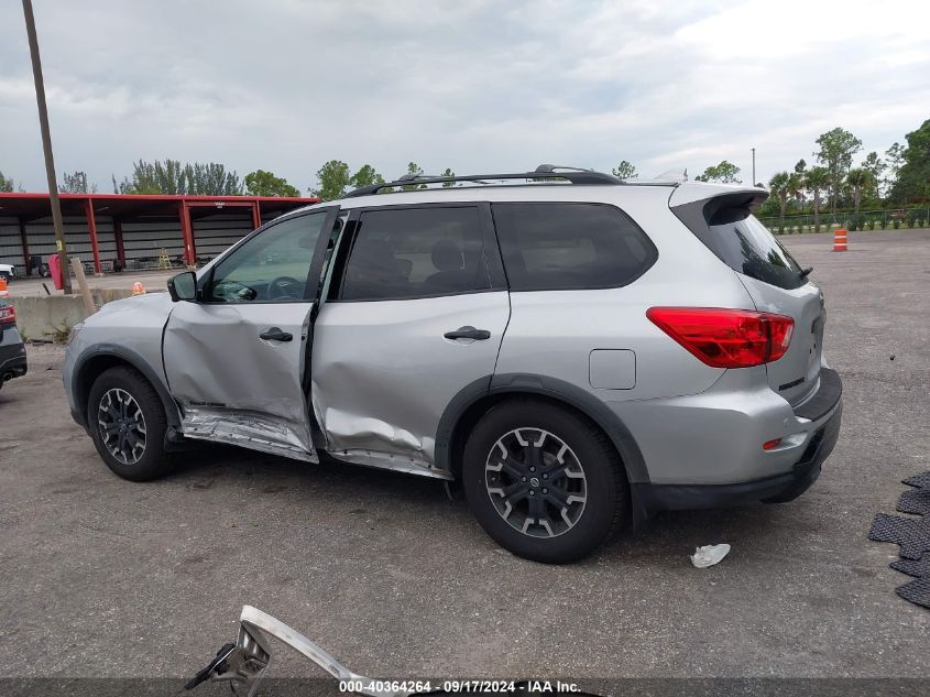 2019 Nissan Pathfinder Sl VIN: 5N1DR2MN4KC624499 Lot: 40364264