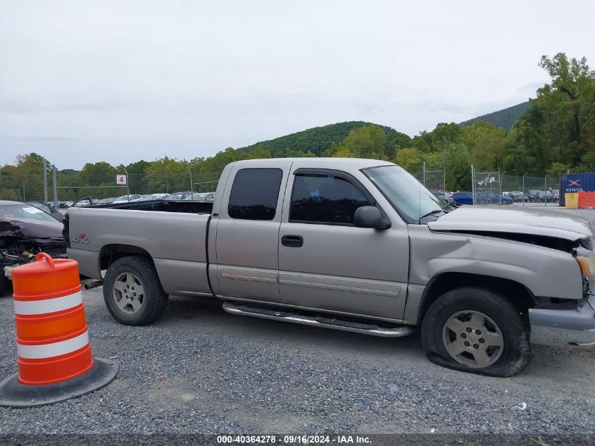 2005 Chevrolet Silverado 1500 Ls VIN: 1GCEK19B95E117807 Lot: 40364278