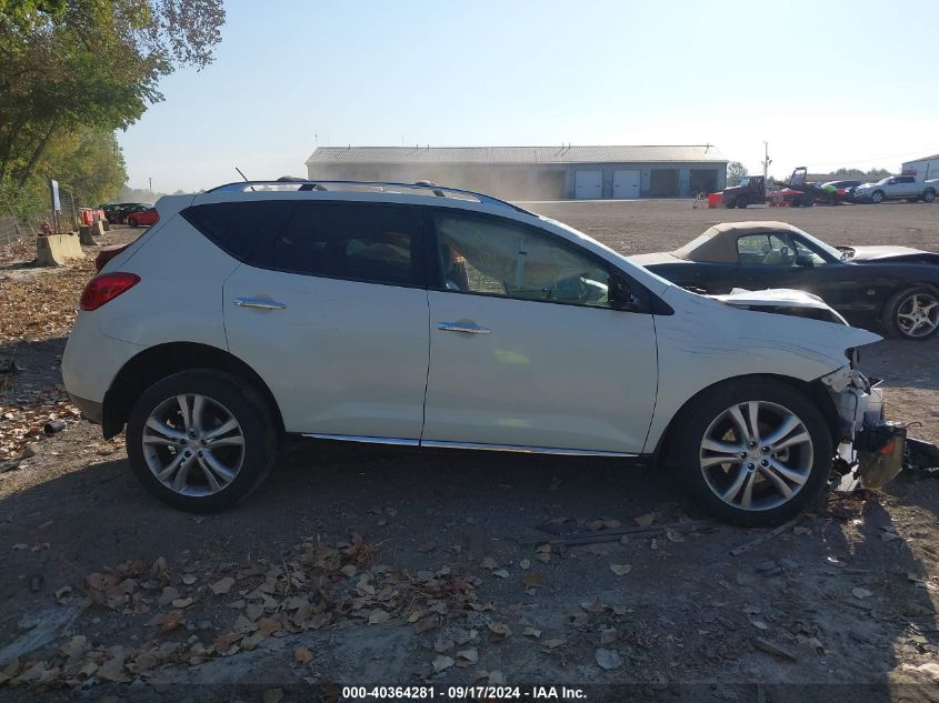 JN8AZ1MW2AW121968 2010 Nissan Murano Le