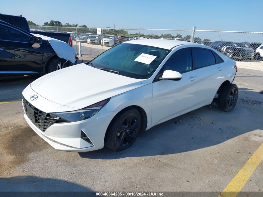 VIN 5NPLM4AG7MH008173 2021 HYUNDAI ELANTRA SEL
