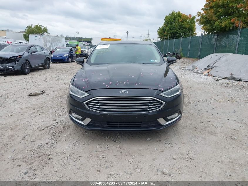 2017 Ford Fusion Hybrid Titanium VIN: 3FA6P0RU7HR322941 Lot: 40364293