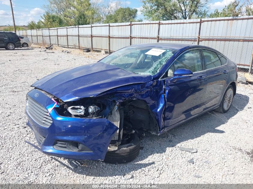 2015 Ford Fusion Se VIN: 3FA6P0H91FR130134 Lot: 40364298