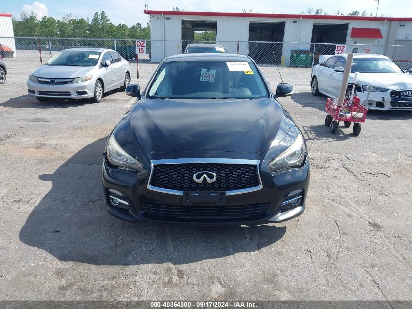 2017 Infiniti Q50 3.0T Premium VIN: JN1EV7AR4HM841355 Lot: 40364300