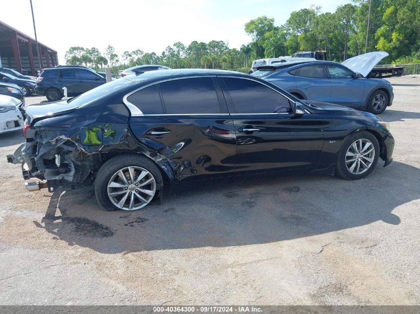 2017 Infiniti Q50 3.0T Premium VIN: JN1EV7AR4HM841355 Lot: 40364300