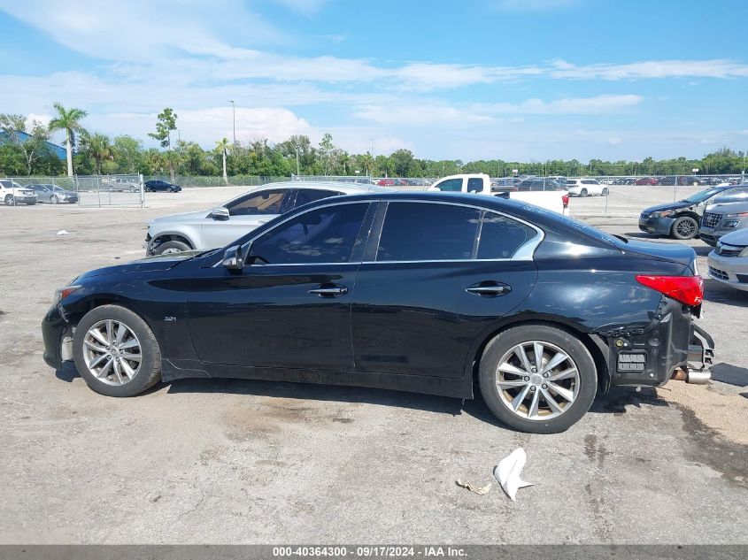 2017 Infiniti Q50 3.0T Premium VIN: JN1EV7AR4HM841355 Lot: 40364300