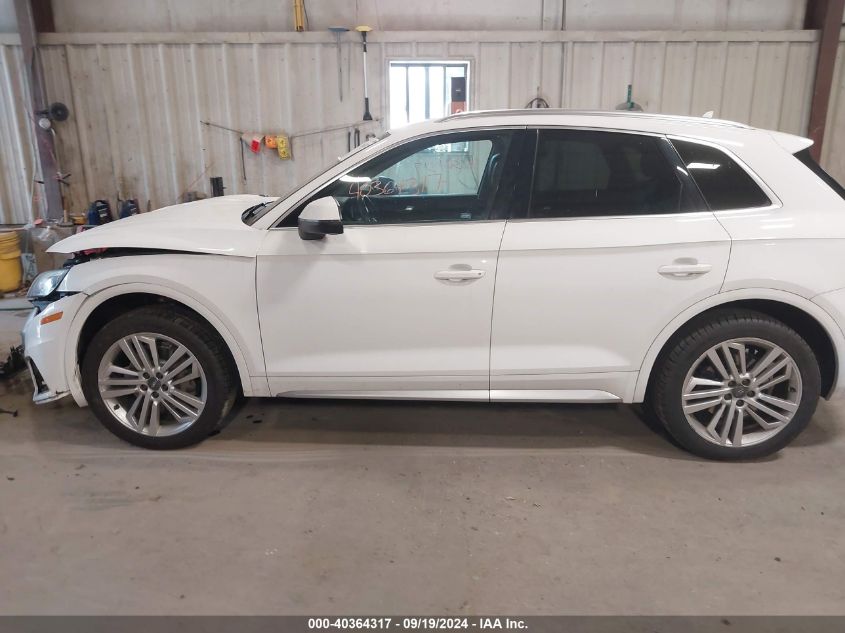 2018 Audi Q5 2.0T Premium/2.0T Tech Premium VIN: WA1BNAFY9J2048397 Lot: 40364317