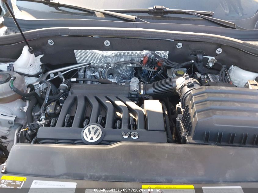 2021 Volkswagen Atlas 3.6L V6 Sel R-Line VIN: 1V2SR2CA1MC552690 Lot: 40364337