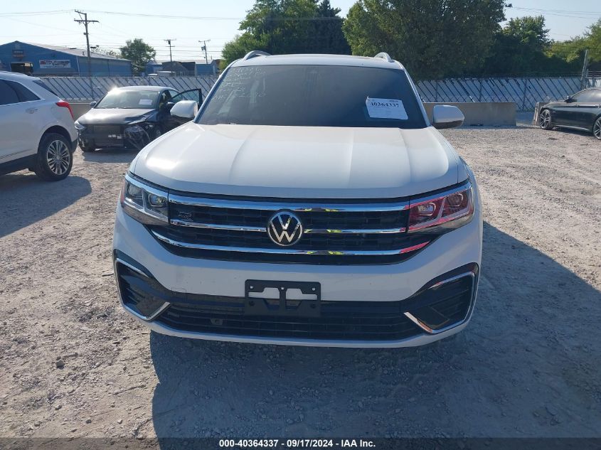 2021 Volkswagen Atlas 3.6L V6 Sel R-Line VIN: 1V2SR2CA1MC552690 Lot: 40364337