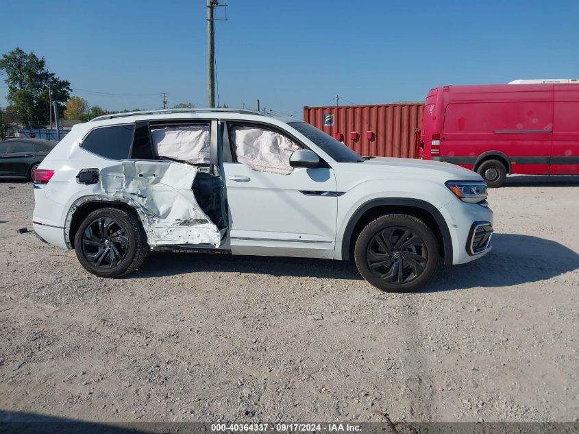 2021 Volkswagen Atlas 3.6L V6 Sel R-Line VIN: 1V2SR2CA1MC552690 Lot: 40364337