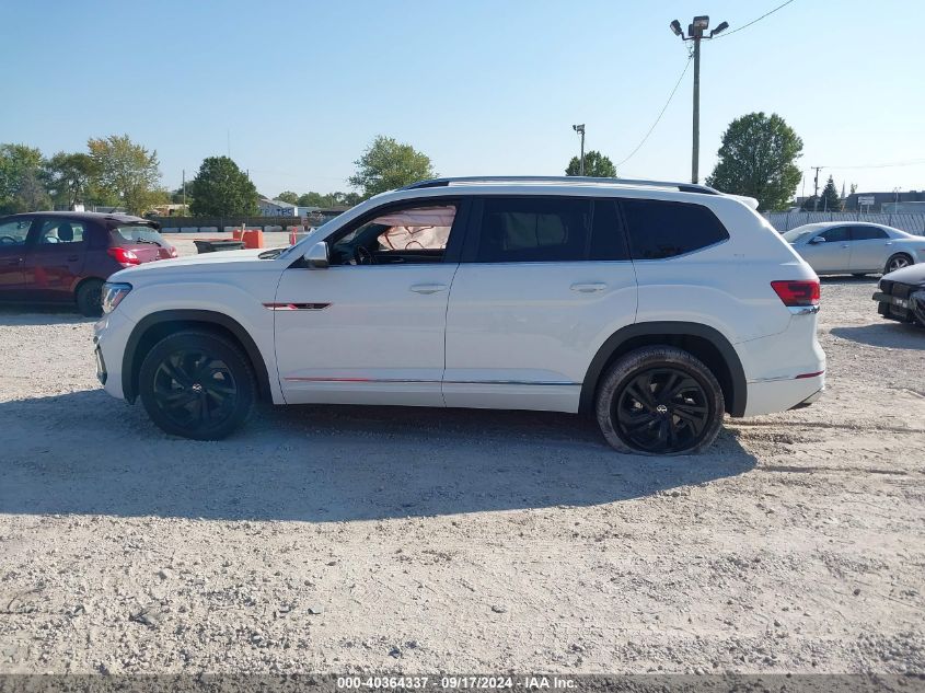 2021 Volkswagen Atlas 3.6L V6 Sel R-Line VIN: 1V2SR2CA1MC552690 Lot: 40364337