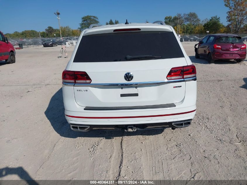 2021 Volkswagen Atlas 3.6L V6 Sel R-Line VIN: 1V2SR2CA1MC552690 Lot: 40364337