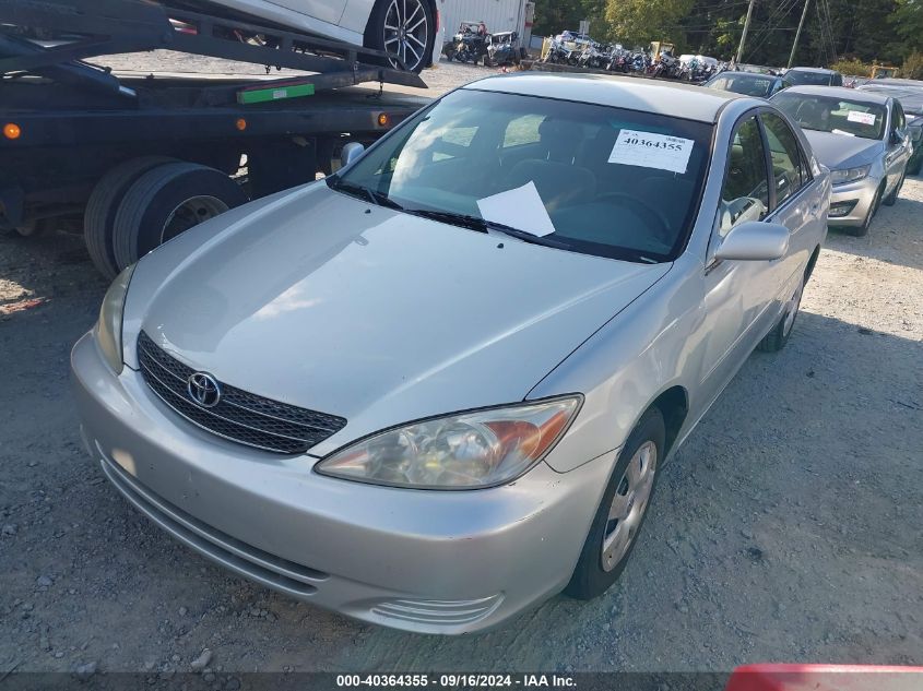 2003 Toyota Camry Le VIN: 4T1BE30K93U156222 Lot: 40364355