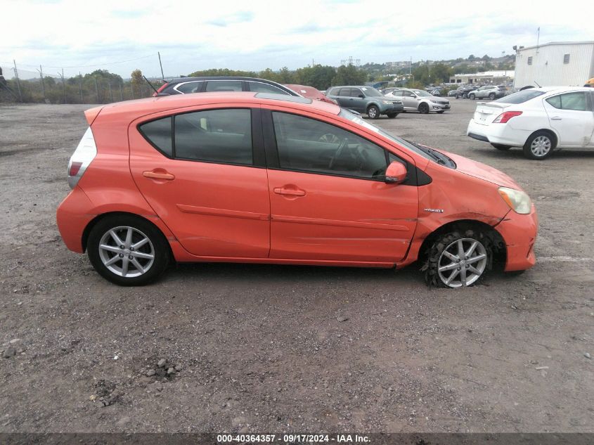 2013 Toyota Prius C Three VIN: JTDKDTB34D1033086 Lot: 40364357