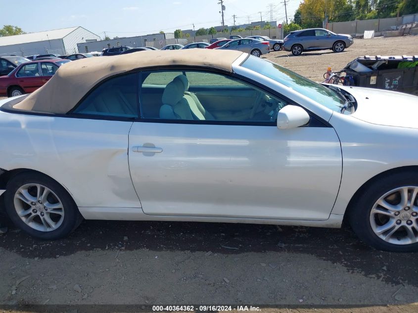 2007 Toyota Camry Solara Se VIN: 4T1FA38P07U133818 Lot: 40364362