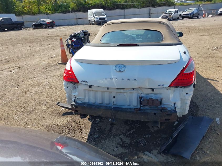 2007 Toyota Camry Solara Se VIN: 4T1FA38P07U133818 Lot: 40364362