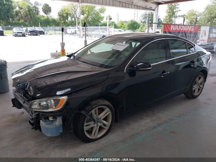 2014 Volvo S60 T5 VIN: YV1612FS6E1290302 Lot: 40364397