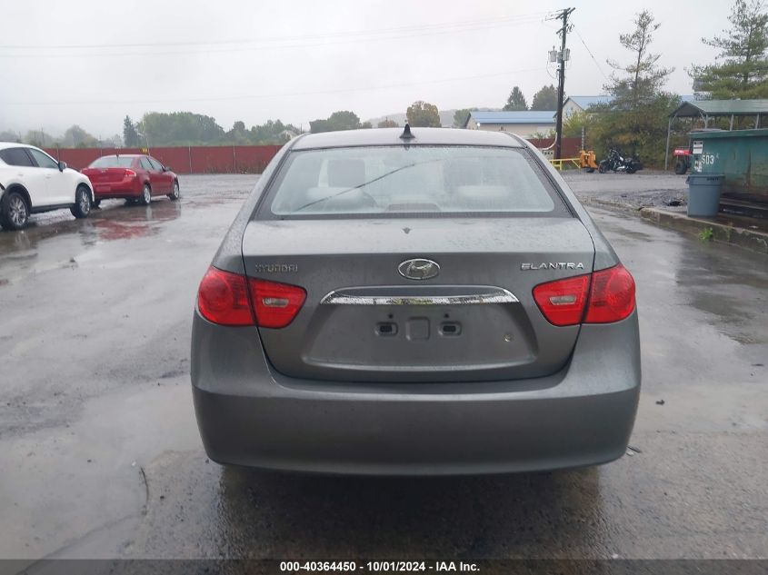 2010 Hyundai Elantra Gls VIN: KMHDU4AD8AU129057 Lot: 40364450