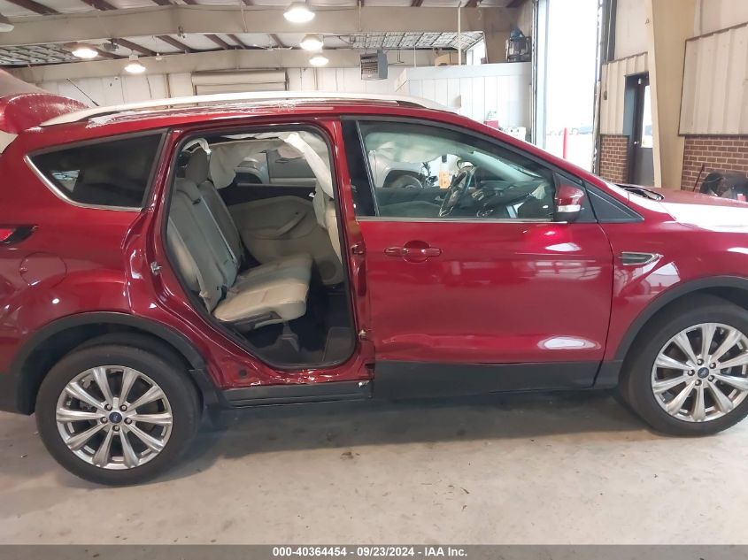 2017 FORD ESCAPE TITANIUM - 1FMCU0JD6HUE29324