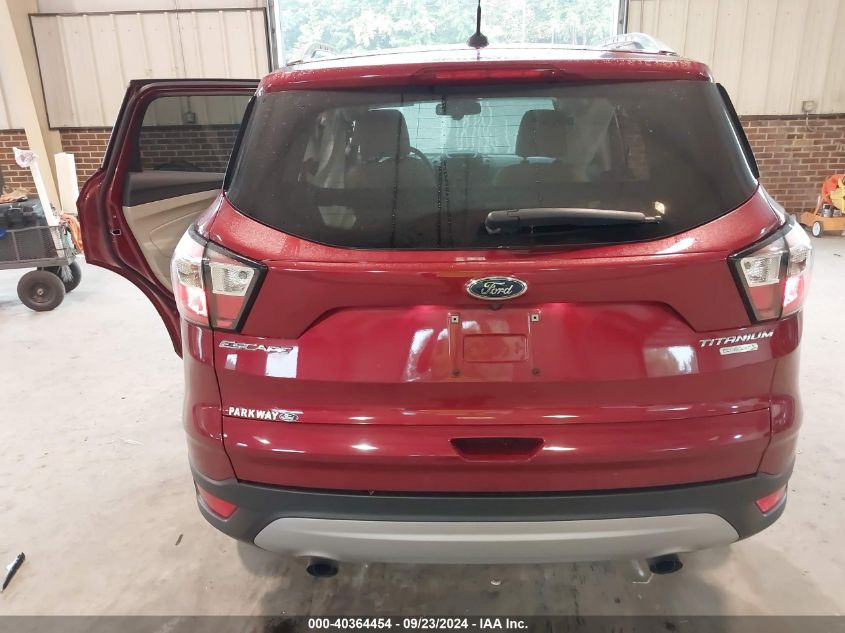 2017 FORD ESCAPE TITANIUM - 1FMCU0JD6HUE29324