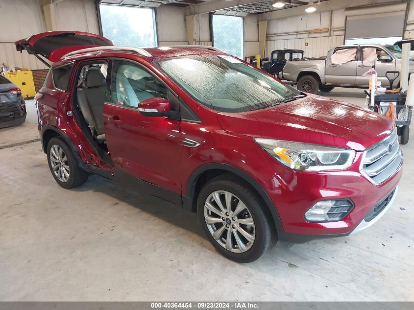 2017 FORD ESCAPE TITANIUM - 1FMCU0JD6HUE29324