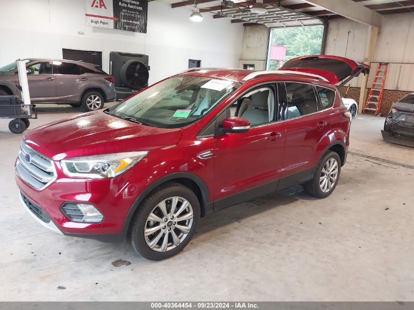 2017 FORD ESCAPE TITANIUM - 1FMCU0JD6HUE29324