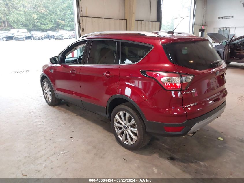 2017 FORD ESCAPE TITANIUM - 1FMCU0JD6HUE29324