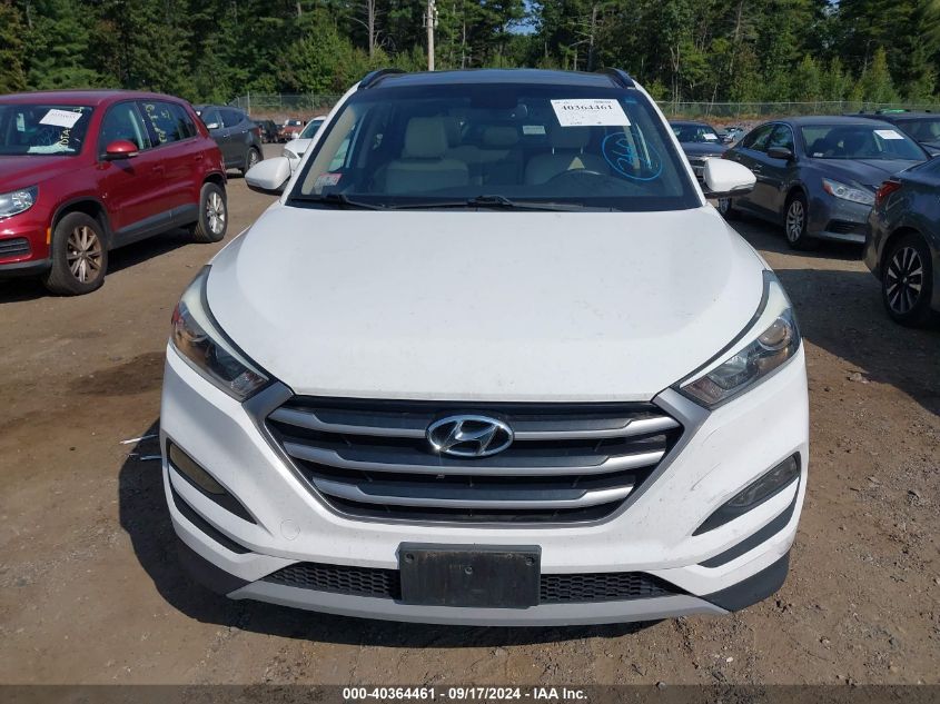 2017 Hyundai Tucson Eco/Limited/Night/Sport/Value VIN: KM8J3CA25HU569276 Lot: 40364461