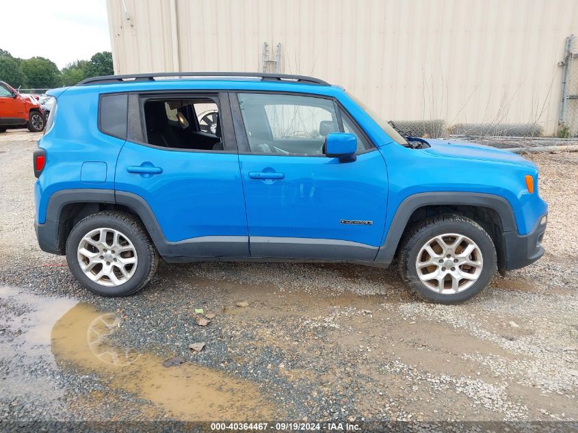 2015 Jeep Renegade Latitude VIN: ZACCJBBT9FPB39799 Lot: 40364467