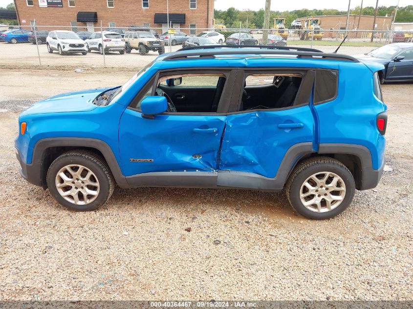 2015 Jeep Renegade Latitude VIN: ZACCJBBT9FPB39799 Lot: 40364467