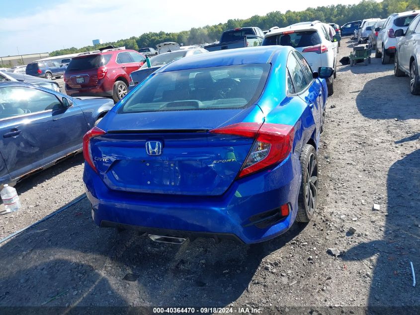 2020 Honda Civic Sport VIN: 2HGFC2F8XLH549183 Lot: 40364470