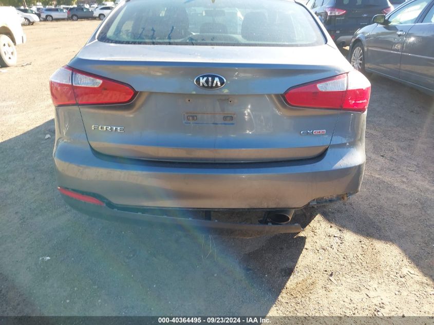 2015 Kia Forte Ex VIN: KNAFX4A83F5392319 Lot: 40364495