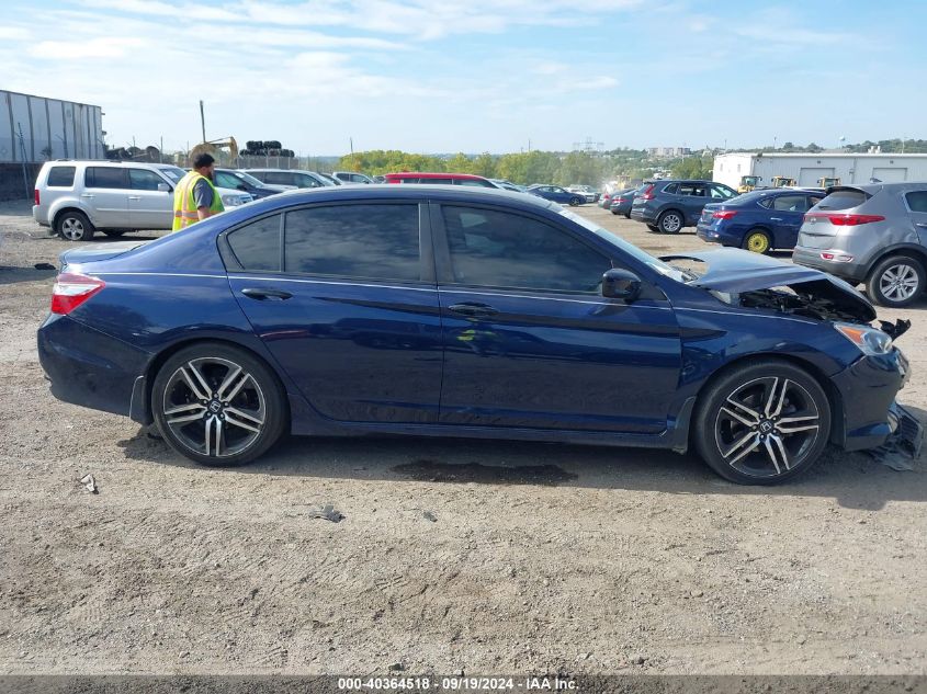 1HGCR2F14HA249990 2017 Honda Accord Sport Se