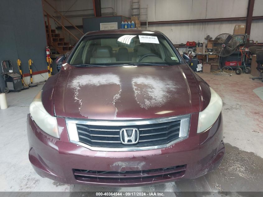 2008 Honda Accord 2.4 Ex-L VIN: 1HGCP26878A040682 Lot: 40364544