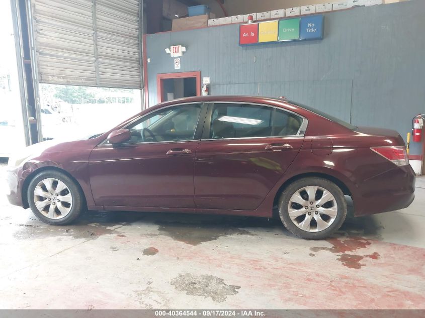 2008 Honda Accord 2.4 Ex-L VIN: 1HGCP26878A040682 Lot: 40364544