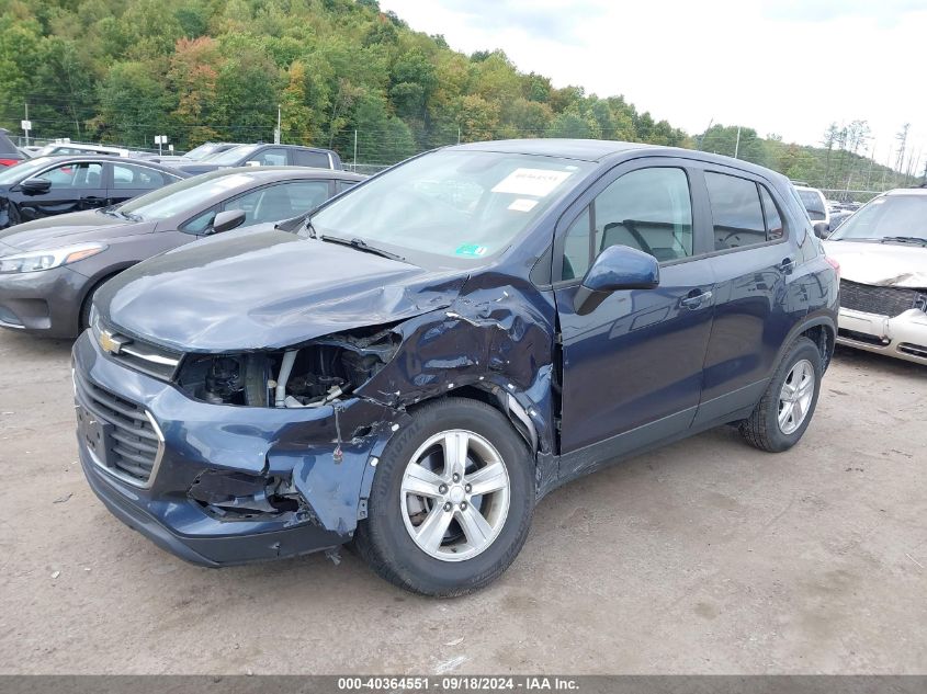 3GNCJNSB0KL312600 2019 CHEVROLET TRAX - Image 2