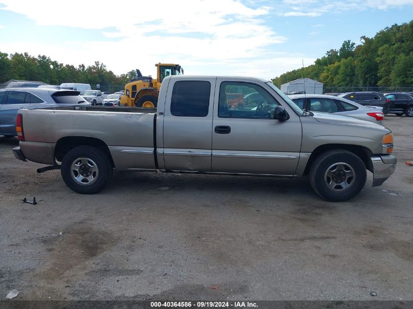 2001 GMC Sierra 1500 Sle VIN: 2GTEC19T611308702 Lot: 40364586