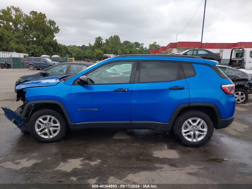 2017 Jeep New Compass Sport Fwd VIN: 3C4NJCAB5HT690752 Lot: 40364593