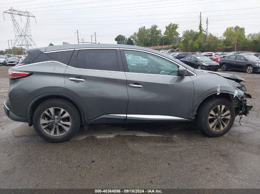 2017 Nissan Murano S/Sl/Sv/Platinum VIN: 5N1AZ2MG3HN115389 Lot: 40364596