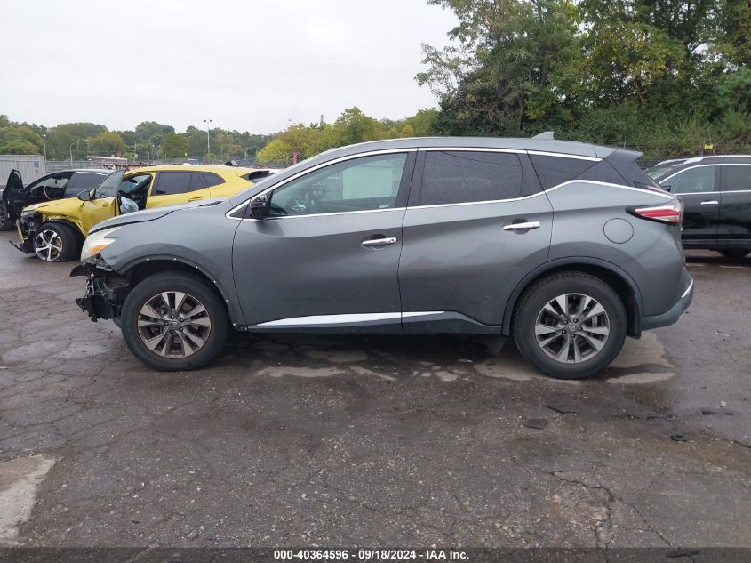 2017 Nissan Murano S/Sl/Sv/Platinum VIN: 5N1AZ2MG3HN115389 Lot: 40364596