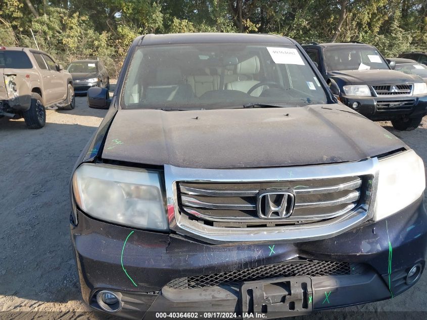 2014 Honda Pilot Exl VIN: 5FNYF4H50EB035915 Lot: 40364602