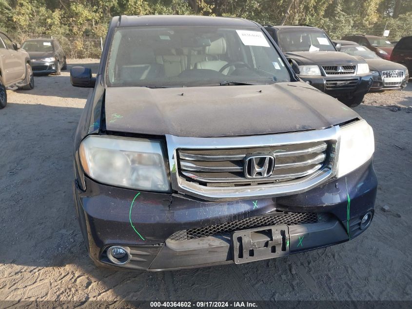 2014 Honda Pilot Exl VIN: 5FNYF4H50EB035915 Lot: 40364602