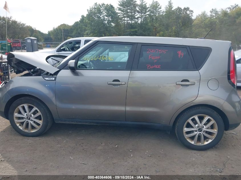 2018 Kia Soul + VIN: KNDJP3A54J7525387 Lot: 40364606