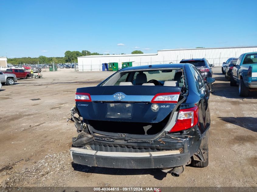 2014 Toyota Camry Xle VIN: 4T4BF1FK8ER406616 Lot: 40364615