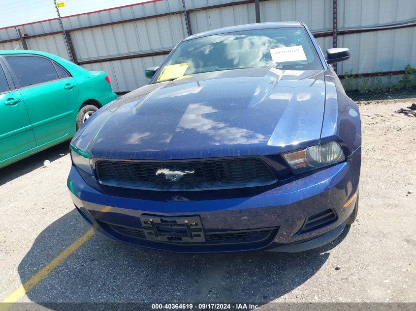 1ZVBP8AMXC5280650 2012 Ford Mustang V6