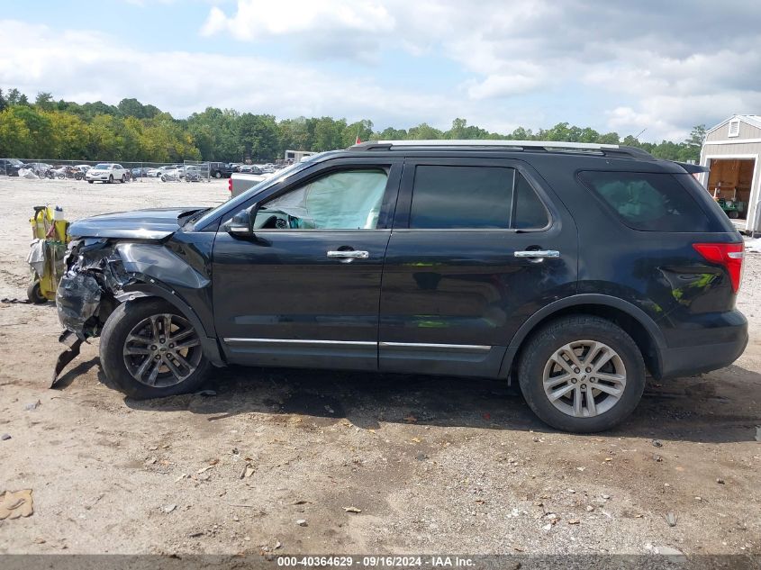 2013 Ford Explorer Xlt VIN: 1FM5K7D89DGC78039 Lot: 40364629